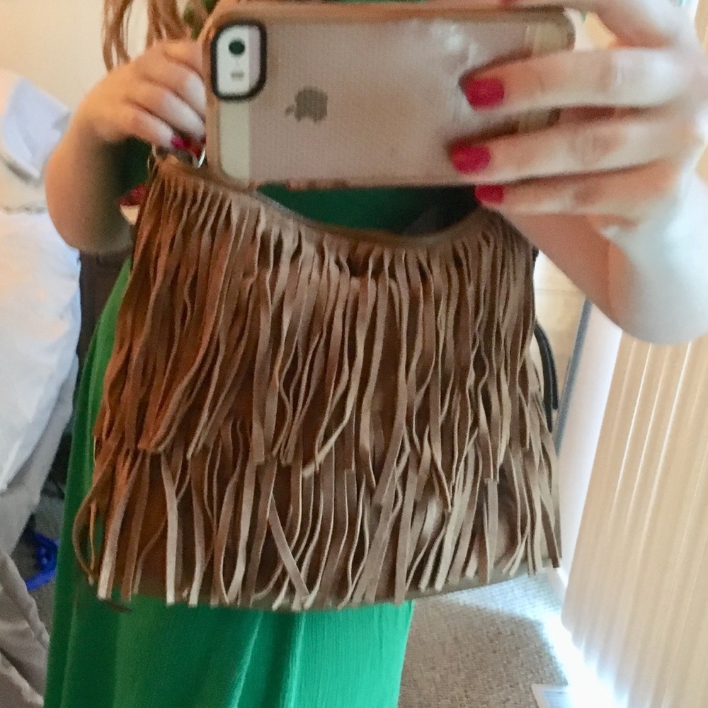 🌸 3 for $30 Fringe brown purse